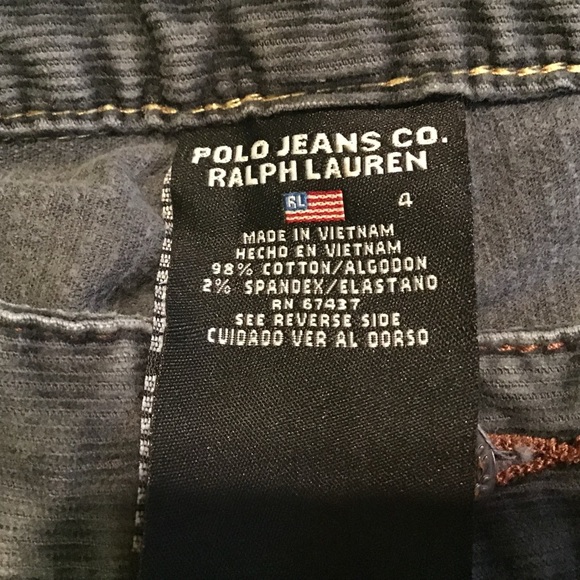 {Ralph Lauren Polo} Corduroy Pants  4 - Picture 4 of 4